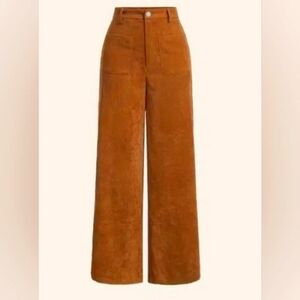 Soft..high rise..corduroy pants